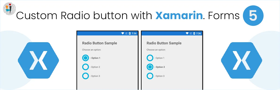 Custom Radio button with Xamarin. Forms 5